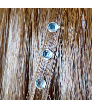 Strass cheveux diamant