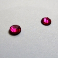 Strass cheveux rouge ruby 