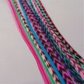 10 feathers gilr mix 25-30cm