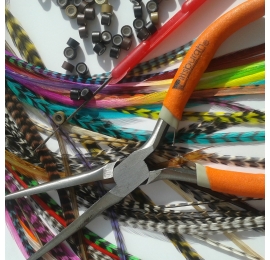 Kit 150 plumes XL 25-32cm