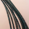 Bleu Paon rayée XL