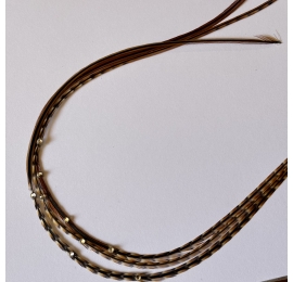 Hybride fauve XXL à strass