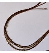 Hybride fauve XXL à strass