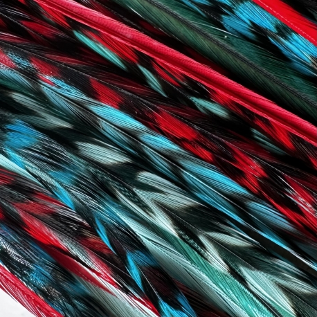 Assortiment 5 plumes Ariel 20-25cm longueur L